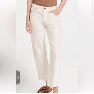 Anine Bing Gavin jeans ecru 27